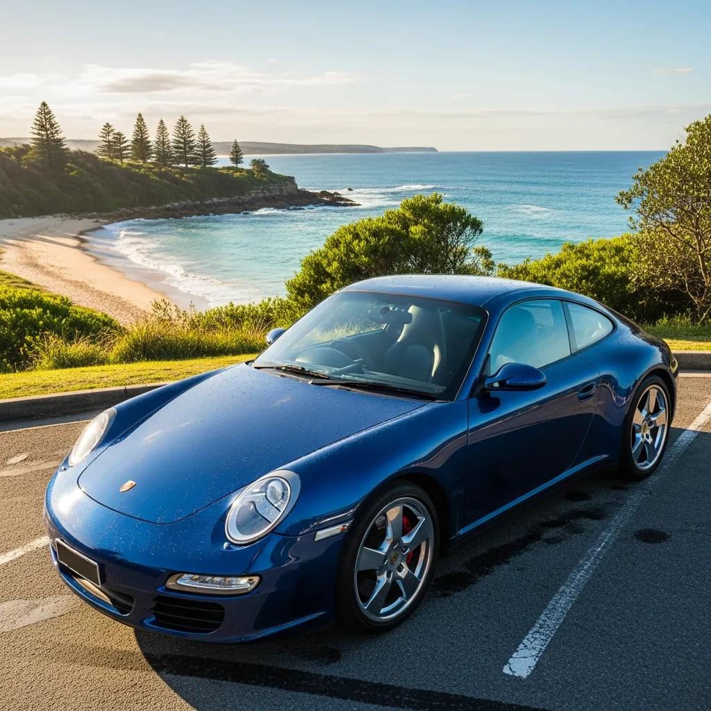 Freshly detailed car in Northern Beaches highlighting premium car cleaning services