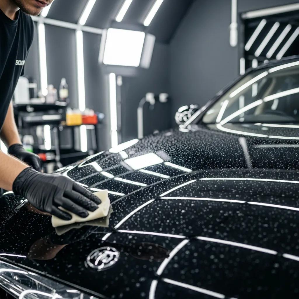 Applying a ceramic coating — boost gloss & protection